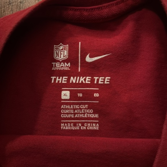 Nike Arizona Cardinals Athletic Cut Tee - Picture 6 of 6